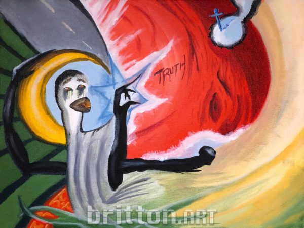 truth original painting by britton