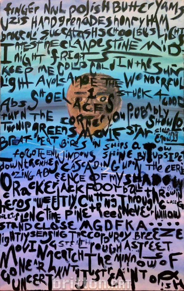 Fingernail Polish original painting by britton artist