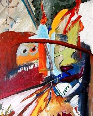 Inconclusion original painting by britton artist