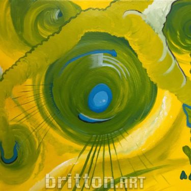 The Love Machine original painting by britton artist